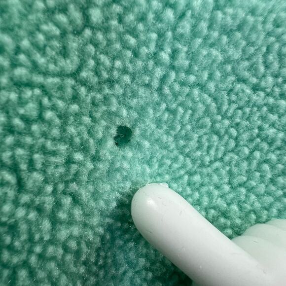 The North Face Womens Polartec Fleece Jacket Mint & Purple Full Zip Hooded - Picture 12 of 13